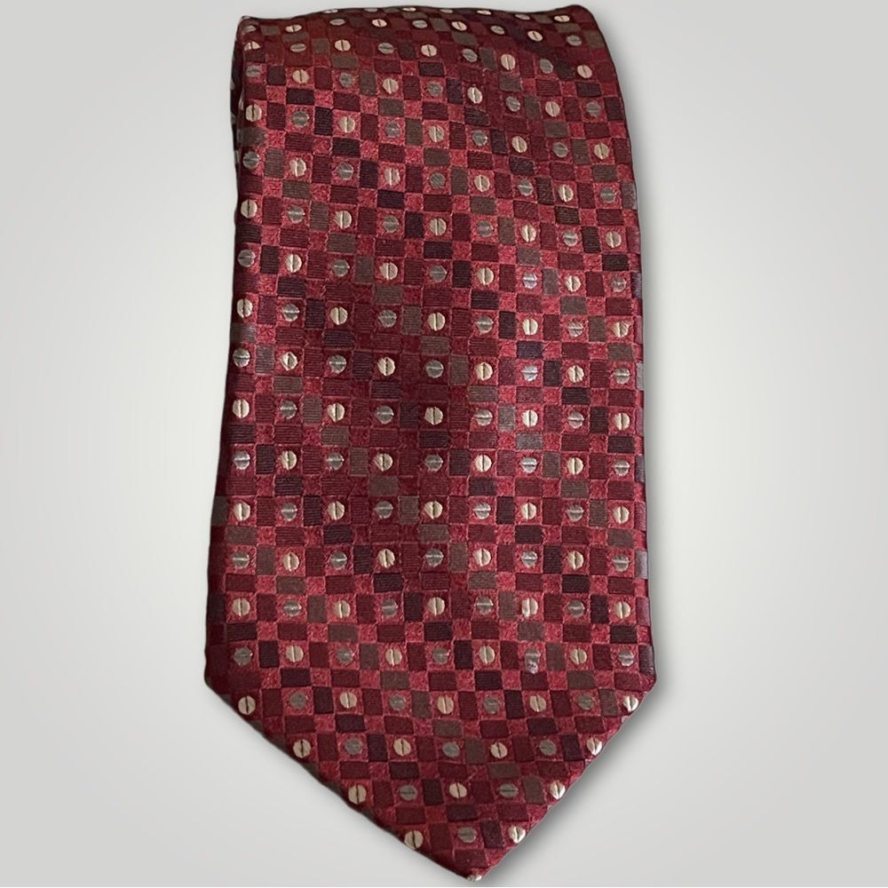 Red Silk Tie